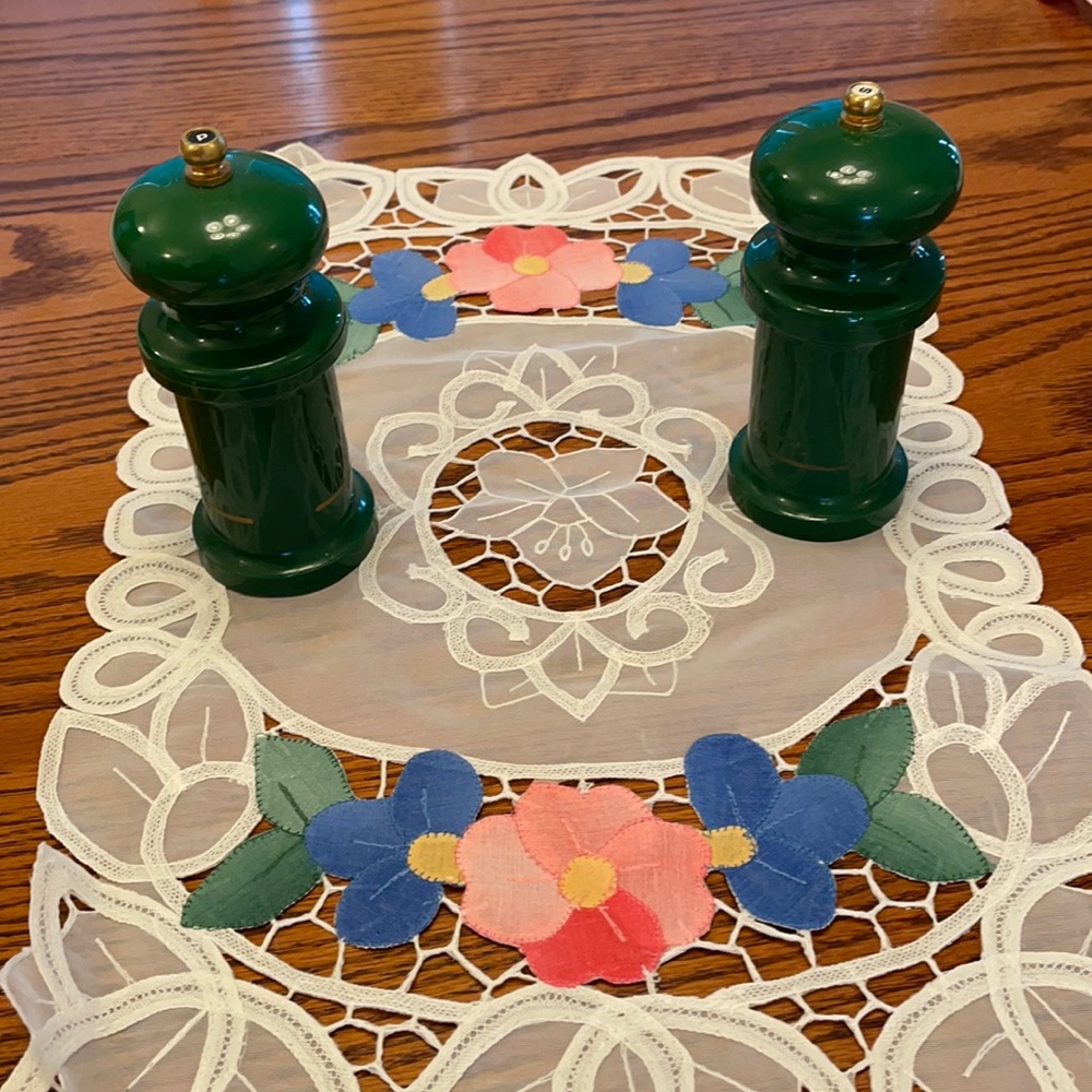 Vintage salt and pepper shakers